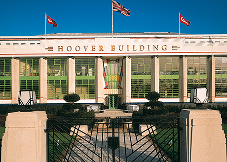 The Hoover Building, London. Architect: Wallis, Gilbert and Partners/Lyons Sleeman Hoare. Engineer: ACDP. Photographer: Mathew Antrobus